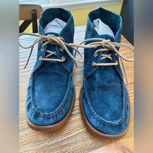Sebago Campsides Men's Navy Suede Chukka Boots